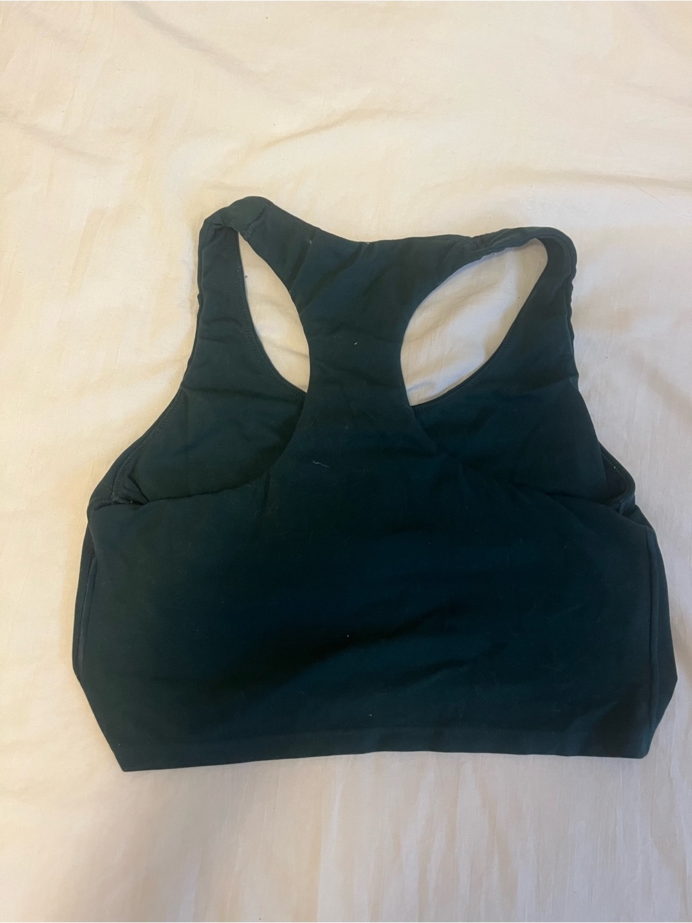 Green Racerback Snap-Front Tank Top - Picture 3 of 4